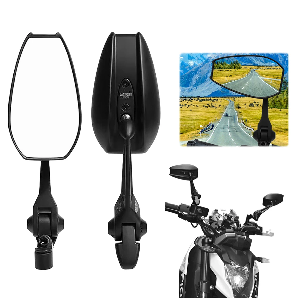 2Pcs Motorcycle Side Mirror Foldable HD Motorbike Side Mirror Adjustable Rearview Mirror for Scooters ATV Bike Motorcycles
2Pcs Motorcycle Side Mirror Foldable HD Motorbike Side Mirror Adjustable Rearview Mirror for Scooters ATV Bike Motorcycles