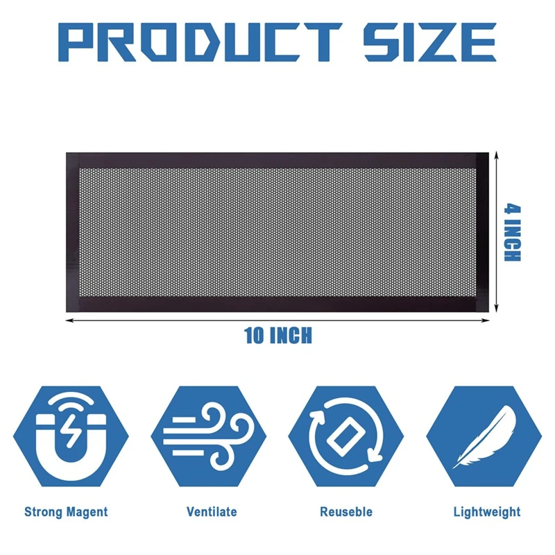 16PCS Magnetic Floor Vent Covers 4x10 Inch Air Vent FiltersJAS
16PCS Magnetic Floor Vent Covers 4x10 Inch Air Vent FiltersJAS