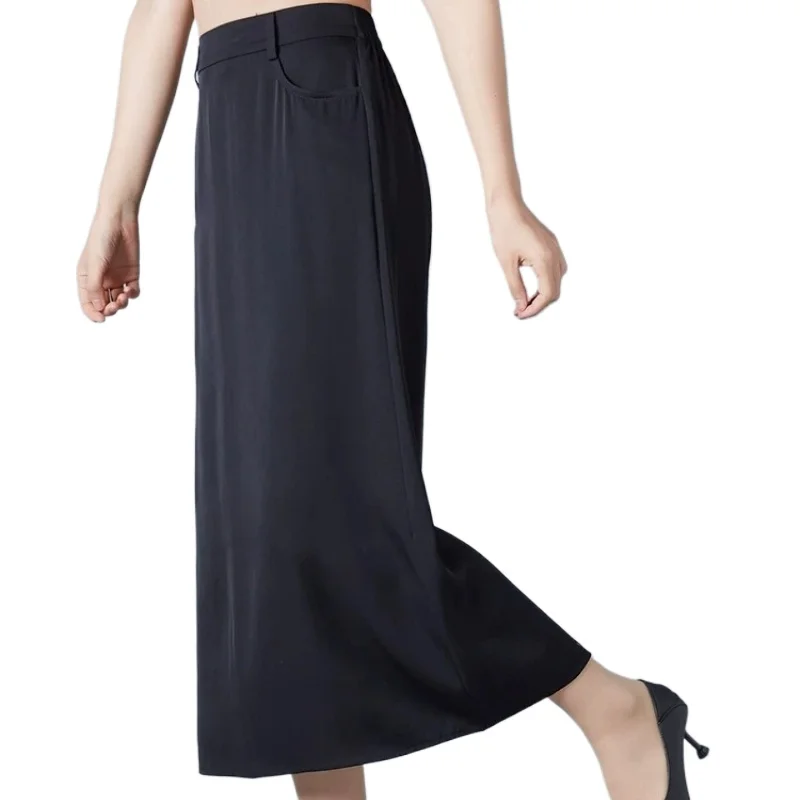ZVAQS 90% Mulberry Silk Women's Skirts Women Silk Long Skirt Heavyweight Silk A-line Swing Skirt High Waist Slim Daily DressЮбка
ZVAQS 90% Mulberry Silk Women's Skirts Women Silk Long Skirt Heavyweight Silk A-line Swing Skirt High Waist Slim Daily DressЮбка