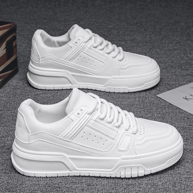 Casual Men's Shoes Spring Autumn Thick Bottom Bread Style Pure Black Sports Sneakers for Teenagers Comfortable Flat Heel
Casual Men's Shoes Spring Autumn Thick Bottom Bread Style Pure Black Sports Sneakers for Teenagers Comfortable Flat Heel