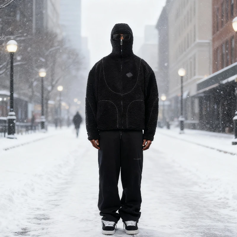 Men's and women's hoodies, fashionable loose multifunctional jackets, street style lamb wool cardigans hooded clothing
Men's and women's hoodies, fashionable loose multifunctional jackets, street style lamb wool cardigans hooded clothing