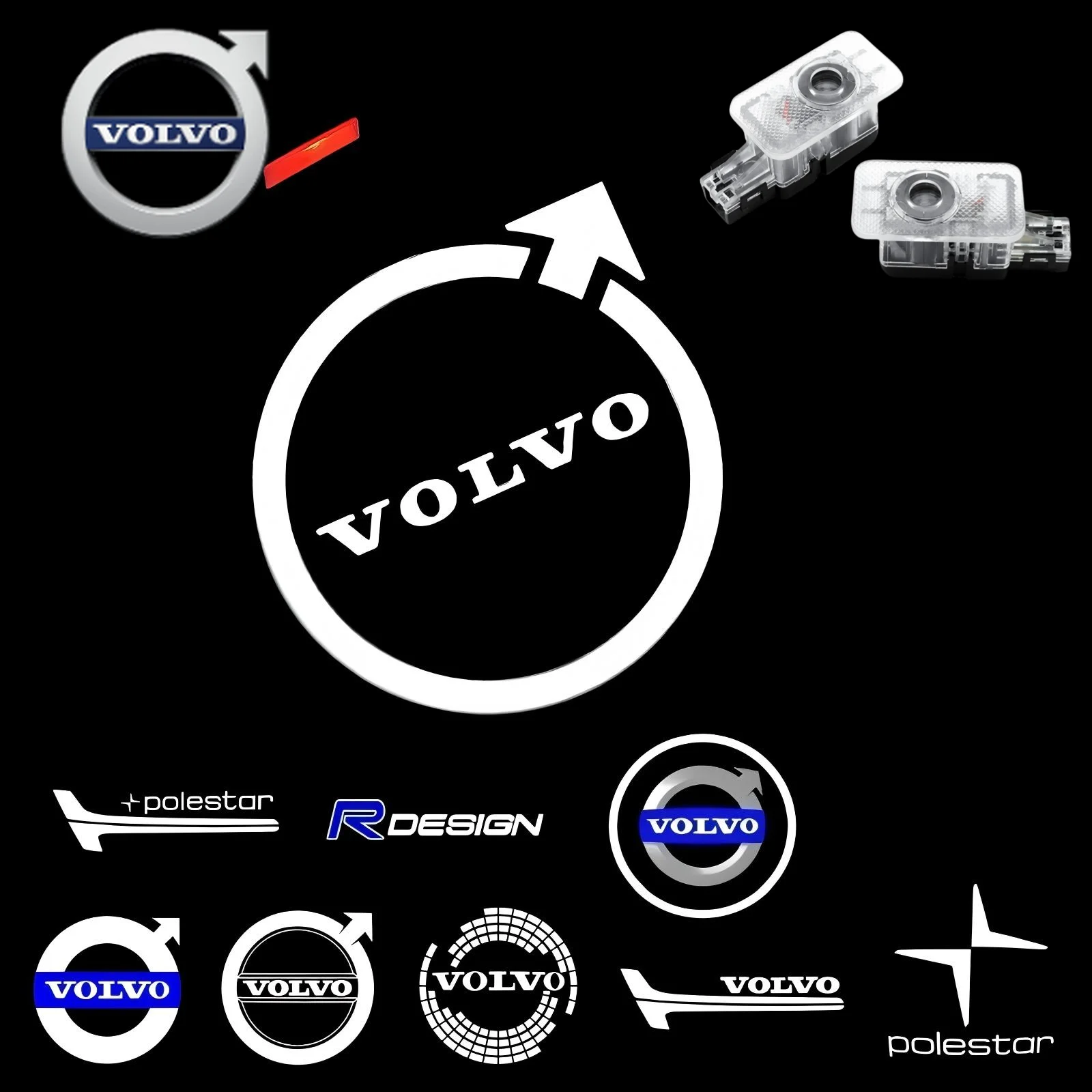 For Volvo 2PCs Car Door Light LED Welcome Laser Projector Logo Lamp Backlight For Volvo Rdesign V50 S60 XC60 S40 XC40 XC90 V6 Ac
For Volvo 2PCs Car Door Light LED Welcome Laser Projector Logo Lamp Backlight For Volvo Rdesign V50 S60 XC60 S40 XC40 XC90 V6 Ac