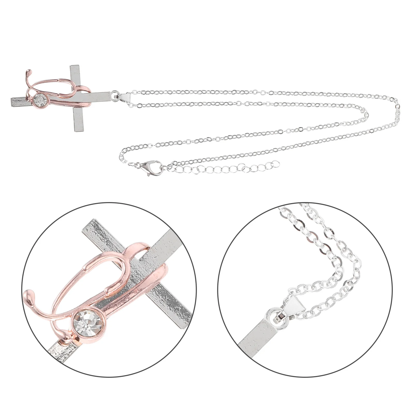 Nurse Crucifix Pendant Necklace Rose Gold Medical Jewelry For Women Doctors Students Graduation Birthday Hospital Worker
Nurse Crucifix Pendant Necklace Rose Gold Medical Jewelry For Women Doctors Students Graduation Birthday Hospital Worker