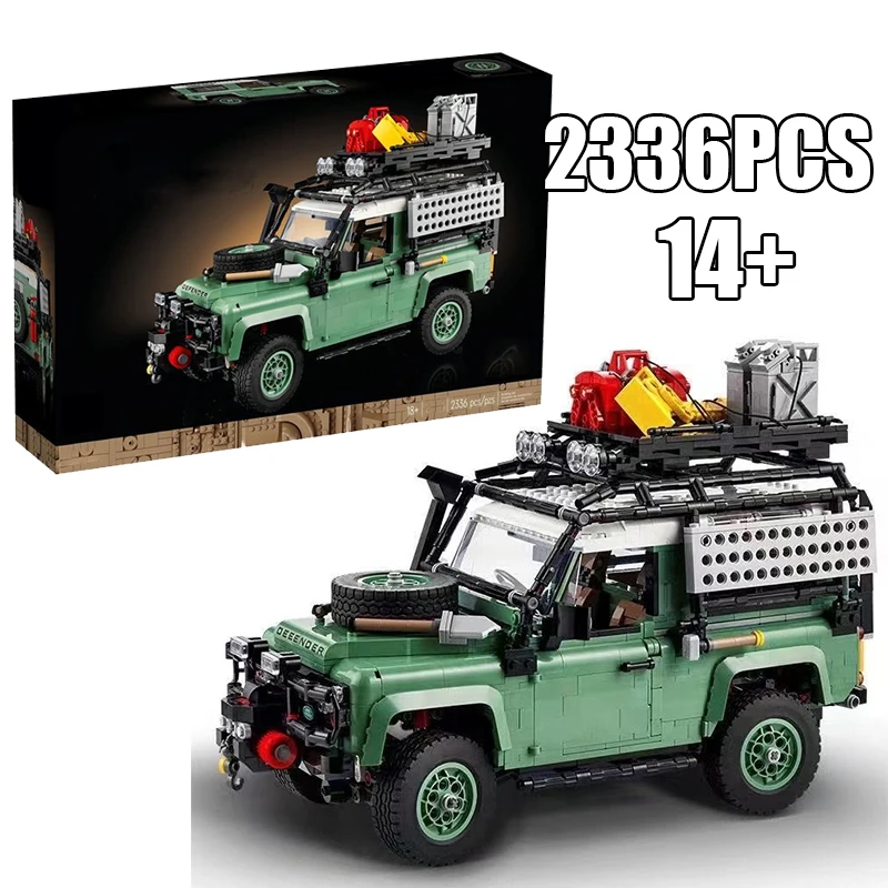 New High-Tech Land Rovered Defender 90 Bricks compatible 10317 Super Off-Road Racing Car Building Blocks 2336pcs Kids Toys Gifts
New High-Tech Land Rovered Defender 90 Bricks compatible 10317 Super Off-Road Racing Car Building Blocks 2336pcs Kids Toys Gifts