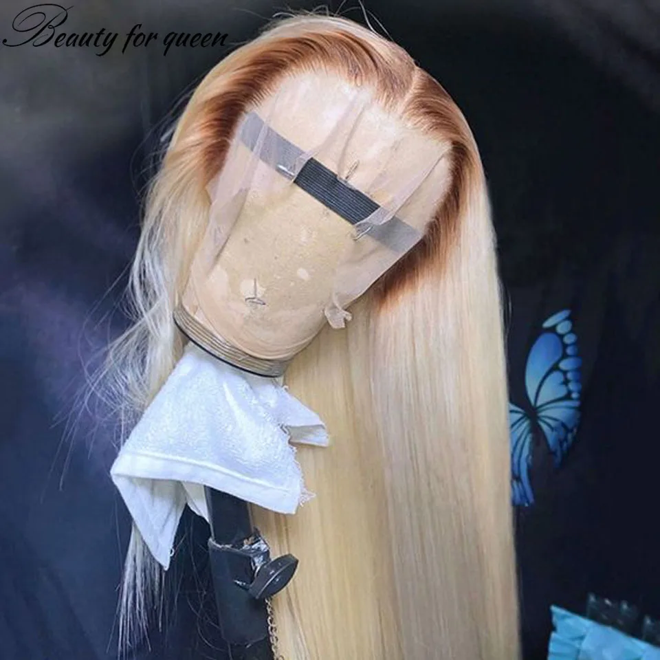 Transparent 13x4 HD Lace Frontal Wigs Brazilian Colored Human Hair Wig High Quality 4T 613 Long Straight Hair For Women
Transparent 13x4 HD Lace Frontal Wigs Brazilian Colored Human Hair Wig High Quality 4T 613 Long Straight Hair For Women