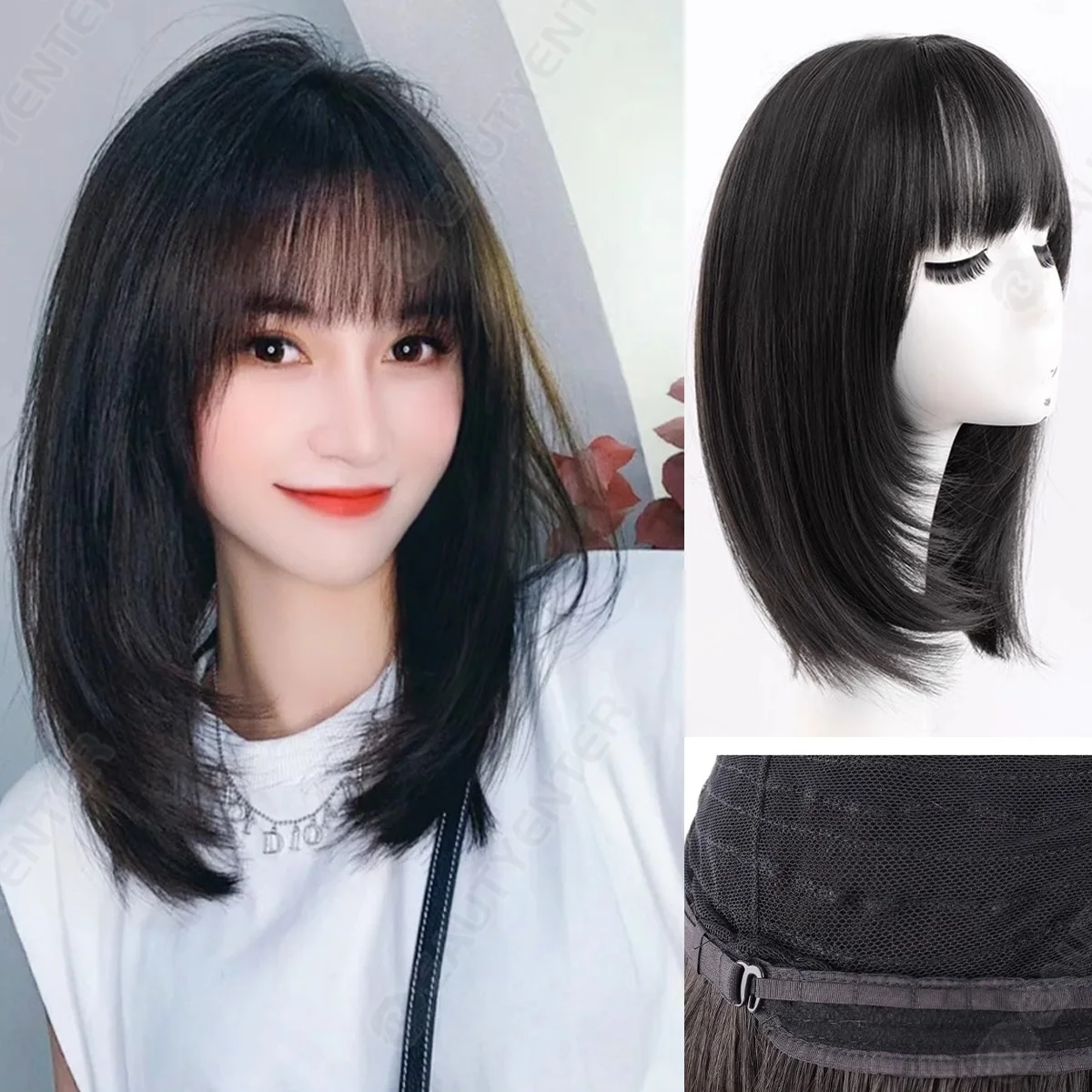 Women's Full Head Wig Shoulder-Length High Layers Autumn Winter New Style Realistic Wig Anti-Aging Face-Shaping Natural Look
Women's Full Head Wig Shoulder-Length High Layers Autumn Winter New Style Realistic Wig Anti-Aging Face-Shaping Natural Look
