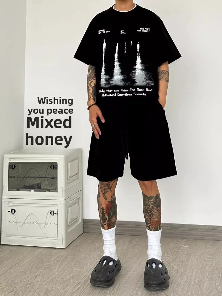 Large Size 300 Pou American Sle Spor Casual orts Men's Fitn Running orts Summer Loose Couple's Leisure Pants
Large Size 300 Pou American Sle Spor Casual orts Men's Fitn Running orts Summer Loose Couple's Leisure Pants