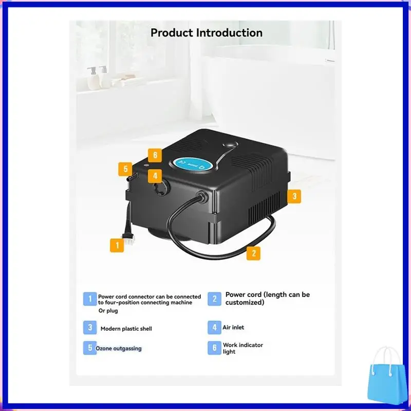 110V 300Mg/H Ozone Generator Bathtub Shower SPA Swimming Pool Ozonizer Tub Pool Water Purifier Replacement Device Kit
110V 300Mg/H Ozone Generator Bathtub Shower SPA Swimming Pool Ozonizer Tub Pool Water Purifier Replacement Device Kit