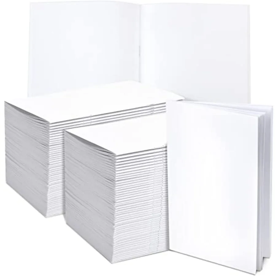 White Blank Books to Write Stories Unlined Sketch Paper White Notebooks Bulk 5.5 x 8.5 Inch Write Your Own for Journaling, Art,
White Blank Books to Write Stories Unlined Sketch Paper White Notebooks Bulk 5.5 x 8.5 Inch Write Your Own for Journaling, Art,