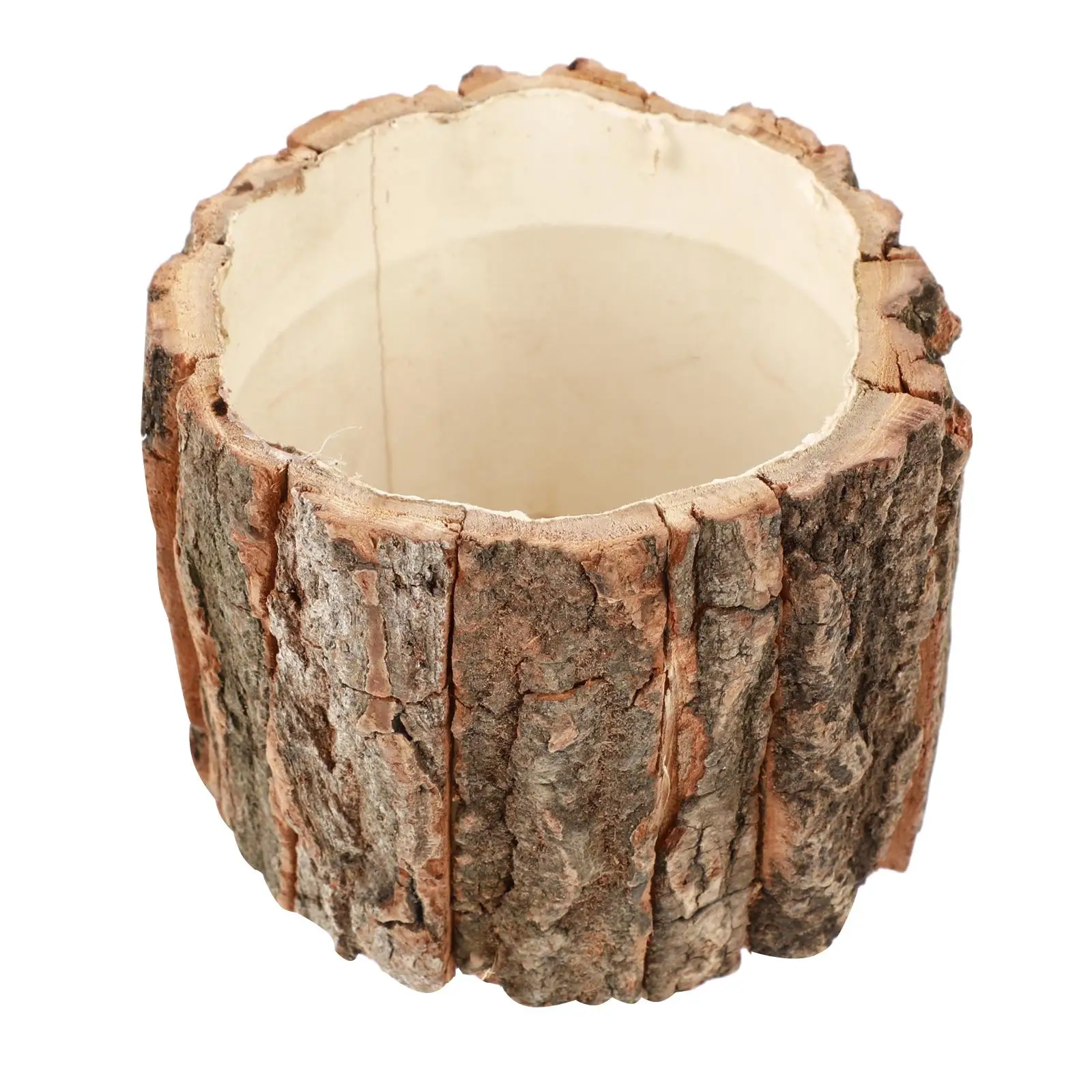 Wooden Flower Bucket Waterproof Planter Vase Small Size Bark Pots Log Storage Container Arrangement Bucket Home Decor
Wooden Flower Bucket Waterproof Planter Vase Small Size Bark Pots Log Storage Container Arrangement Bucket Home Decor