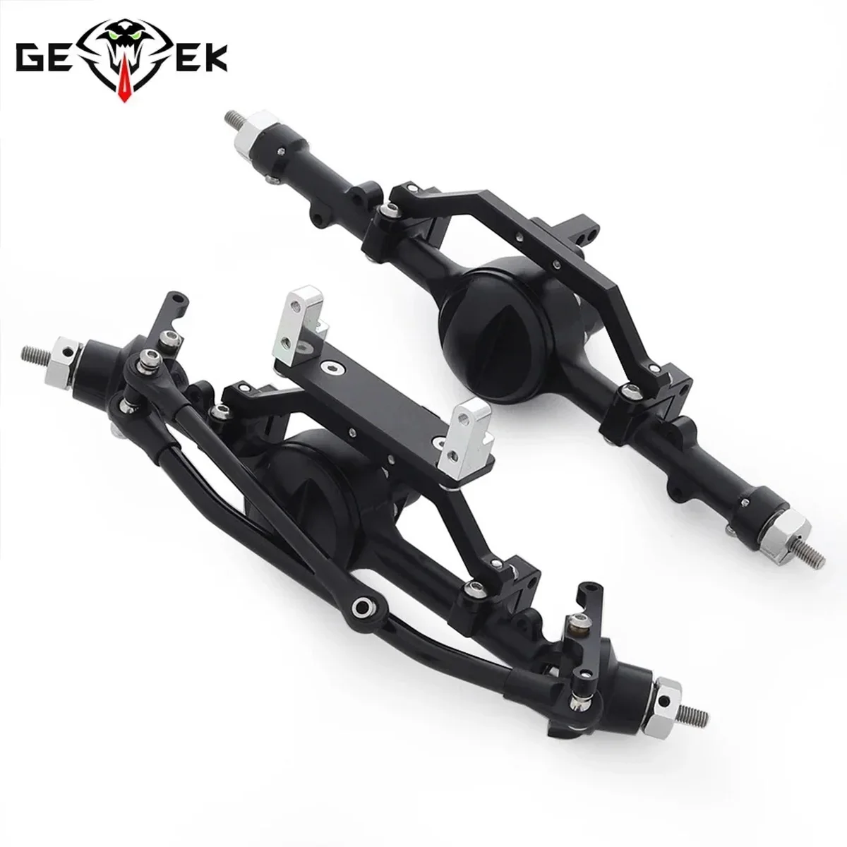 CNC Aluminum Alloy Front Rear Axle Set for 1/10 RC Crawler Car RC4WD Gelande II TF2 D90 D110 Yota II
CNC Aluminum Alloy Front Rear Axle Set for 1/10 RC Crawler Car RC4WD Gelande II TF2 D90 D110 Yota II