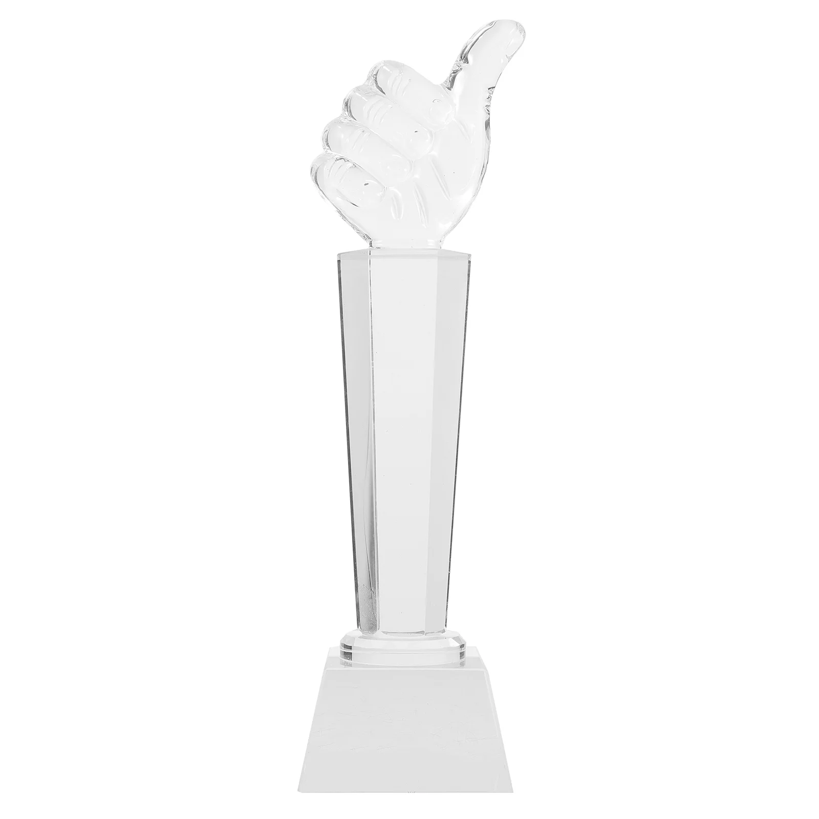 Thumbs Designed Trophy Statues up Crystal Decor Award Trophies Glass Table Decorations Office
Thumbs Designed Trophy Statues up Crystal Decor Award Trophies Glass Table Decorations Office