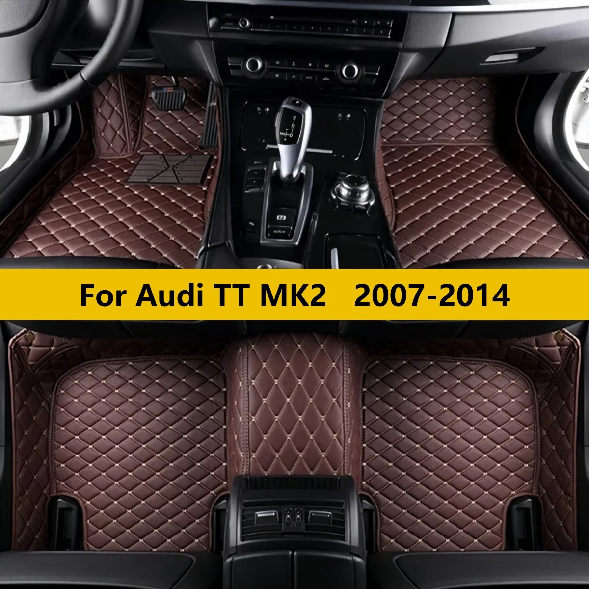 Custom Car Floor Mats For Audi TT MK2 2007 2008 2009 2010 2011 2012 2013 2014 Auto full set carpet pads leather foot mat rugs
Custom Car Floor Mats For Audi TT MK2 2007 2008 2009 2010 2011 2012 2013 2014 Auto full set carpet pads leather foot mat rugs