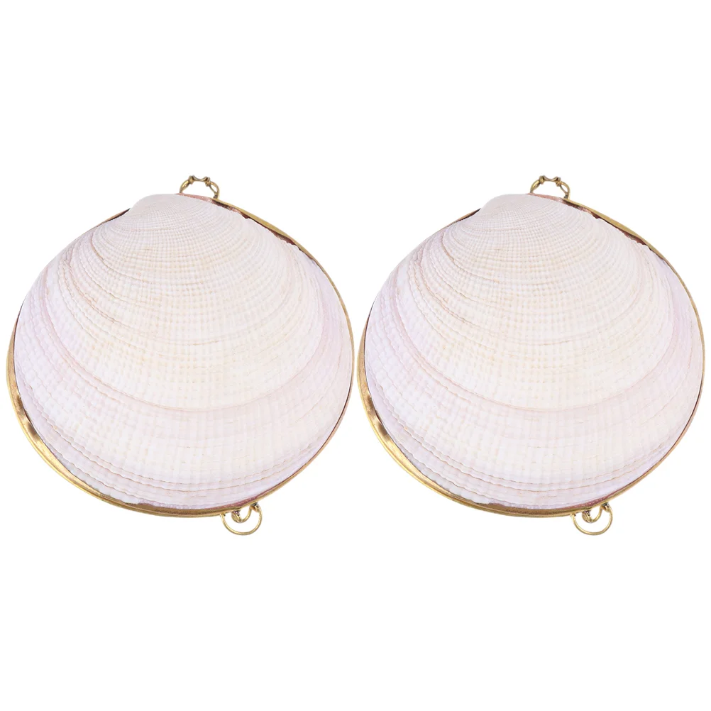 2 Pcs Shell Jewelry Box Seashells Jeweled Trinket Boxes Decorations Small Dish Case Gift
2 Pcs Shell Jewelry Box Seashells Jeweled Trinket Boxes Decorations Small Dish Case Gift