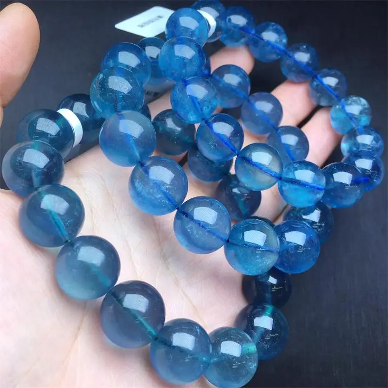 16MM Natural Devil Aquamarine Bracelet Women Men Handmade Stretch Rope Bracelet Luxury Jewelry Energy Healing Gift 1PCS
16MM Natural Devil Aquamarine Bracelet Women Men Handmade Stretch Rope Bracelet Luxury Jewelry Energy Healing Gift 1PCS