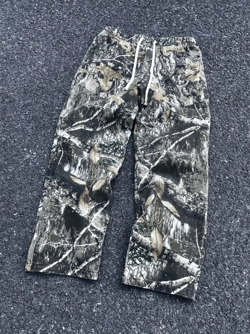 2024 New Leaf Camouflage Functional Tactical Functional Pants Men Women Best Quality Jogger Drawstring Sweatpants Trousers
2024 New Leaf Camouflage Functional Tactical Functional Pants Men Women Best Quality Jogger Drawstring Sweatpants Trousers