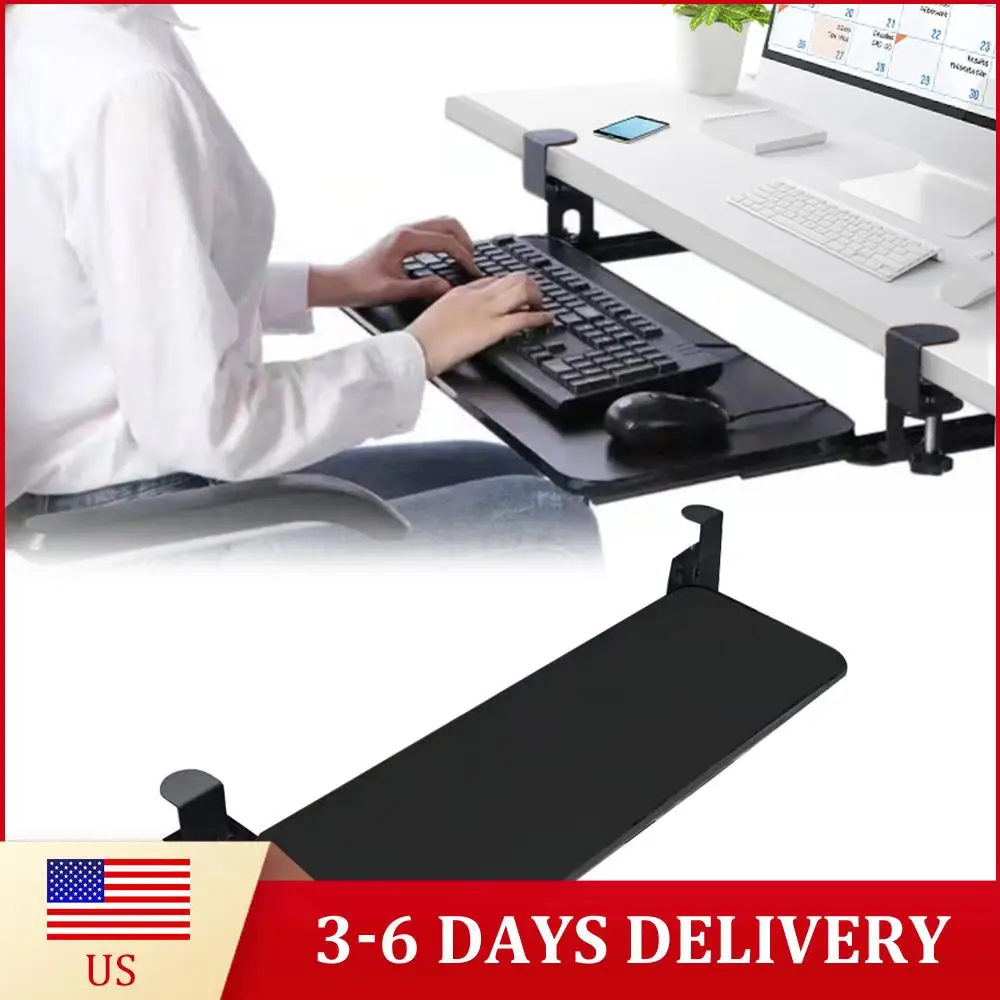 Выдвижная подставка для клавиатуры под стол с регулировкой высоты, выдвижной ящик для клавиатуры, выдвижная платформа, компьютерный ящик
Выдвижная подставка для клавиатуры под стол с регулировкой высоты, выдвижной ящик для клавиатуры, выдвижная платформа, компьютерный ящик