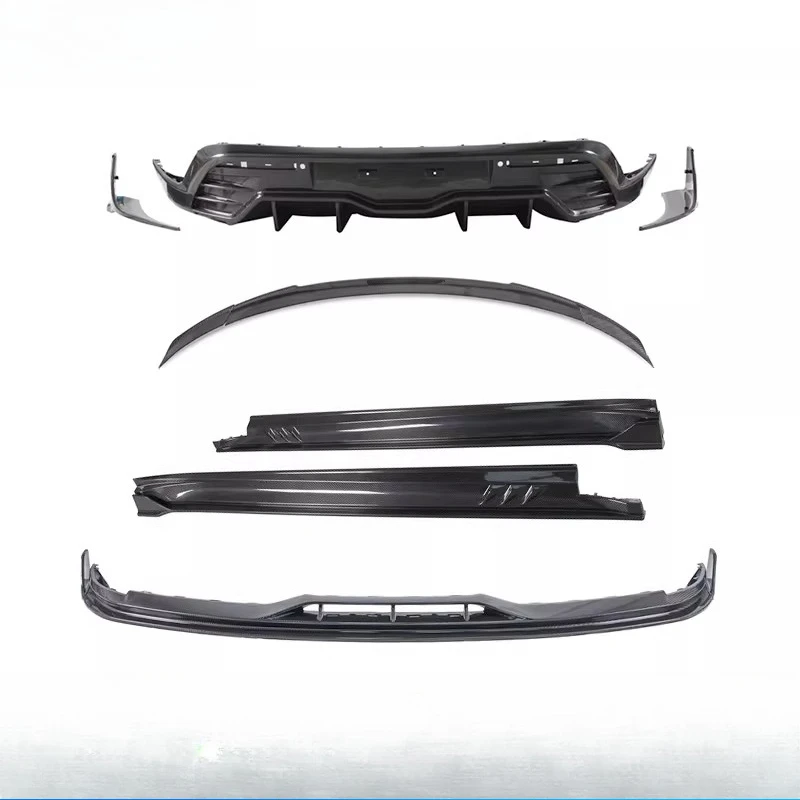 Suitable for Porsche taycan modified front lip rear lip tail tail throat side skirt PK dry carbon brazing small surround
Suitable for Porsche taycan modified front lip rear lip tail tail throat side skirt PK dry carbon brazing small surround