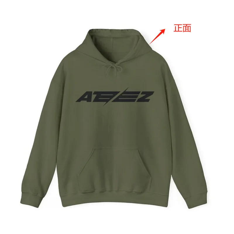 2025 Ateez Korean Star Singer Group Pullovers Concert Men Women Korean Fashion Hip Hop Long Sleeve Sweatshirt Hoodies
2025 Ateez Korean Star Singer Group Pullovers Concert Men Women Korean Fashion Hip Hop Long Sleeve Sweatshirt Hoodies