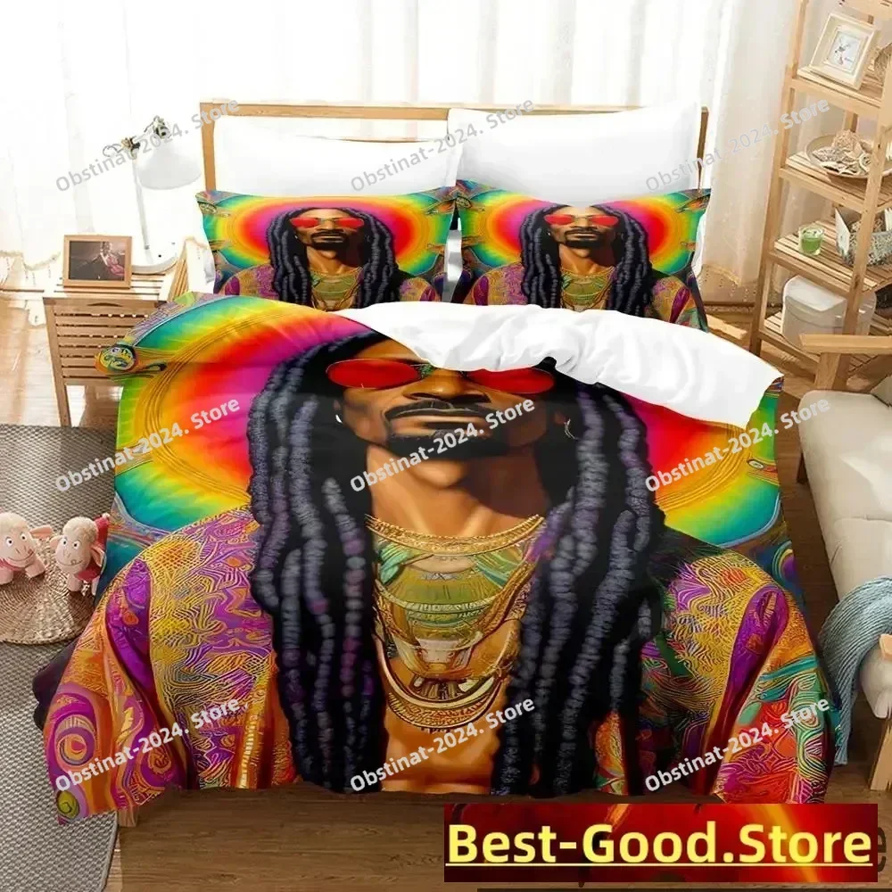 3D Snoop Dogg Rapper Bedding Set Printed Bed Set With Pillowcase Bed Duvet Cover Single Double Queen Super King Size boys Adult
3D Snoop Dogg Rapper Bedding Set Printed Bed Set With Pillowcase Bed Duvet Cover Single Double Queen Super King Size boys Adult