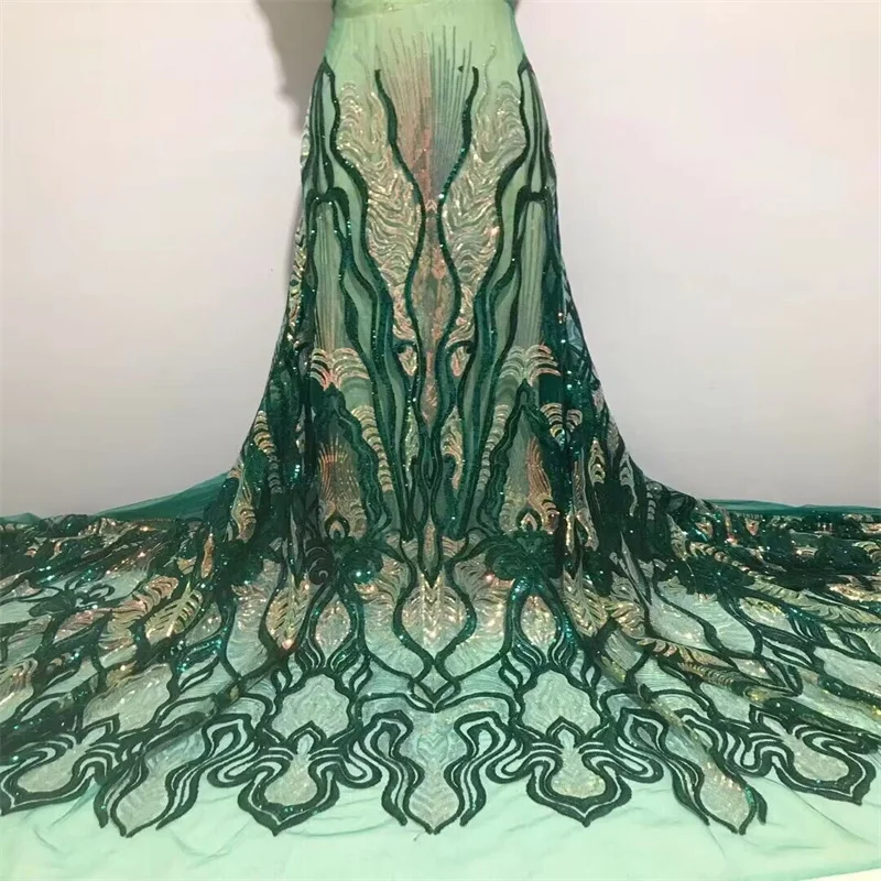 French Sequins Tulle Lace Fabric for Weddings, African Embroidery, Nigerian Mesh Fabric, High Quality, Latest Design, 5 Yards
French Sequins Tulle Lace Fabric for Weddings, African Embroidery, Nigerian Mesh Fabric, High Quality, Latest Design, 5 Yards