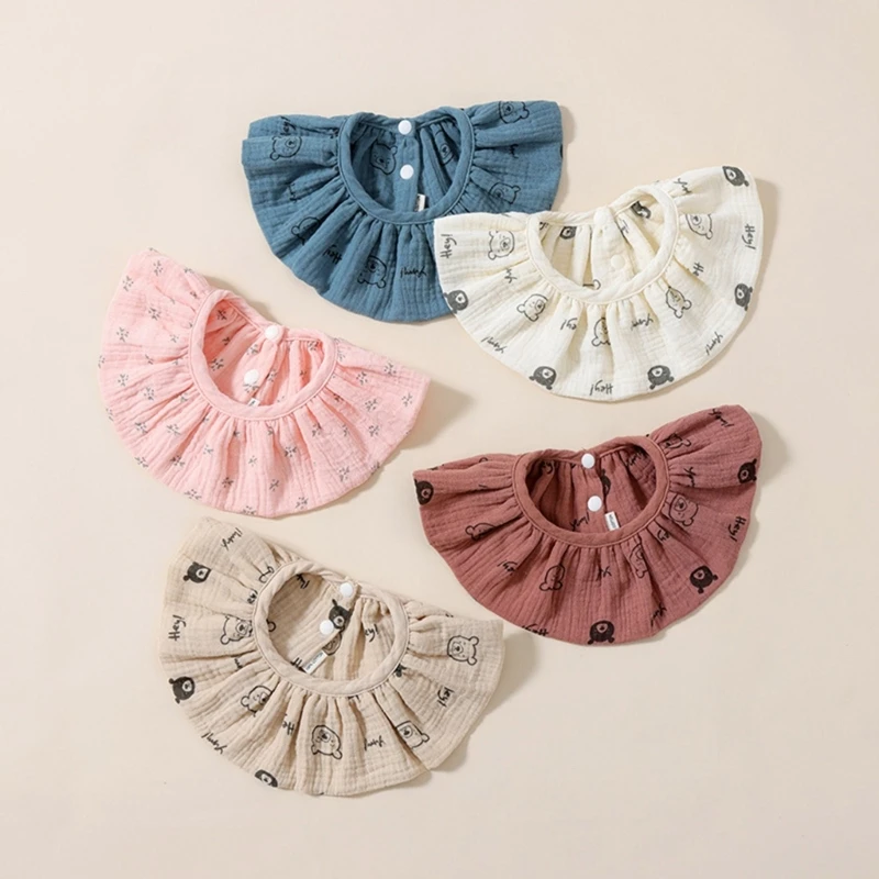 1pc 4 Layers Cotton Gauze Baby Bib 360 Degree Rotatable Newborn Muslin Feeding Drooling Bibs For 0-24 Months Baby Burp Cloth
1pc 4 Layers Cotton Gauze Baby Bib 360 Degree Rotatable Newborn Muslin Feeding Drooling Bibs For 0-24 Months Baby Burp Cloth