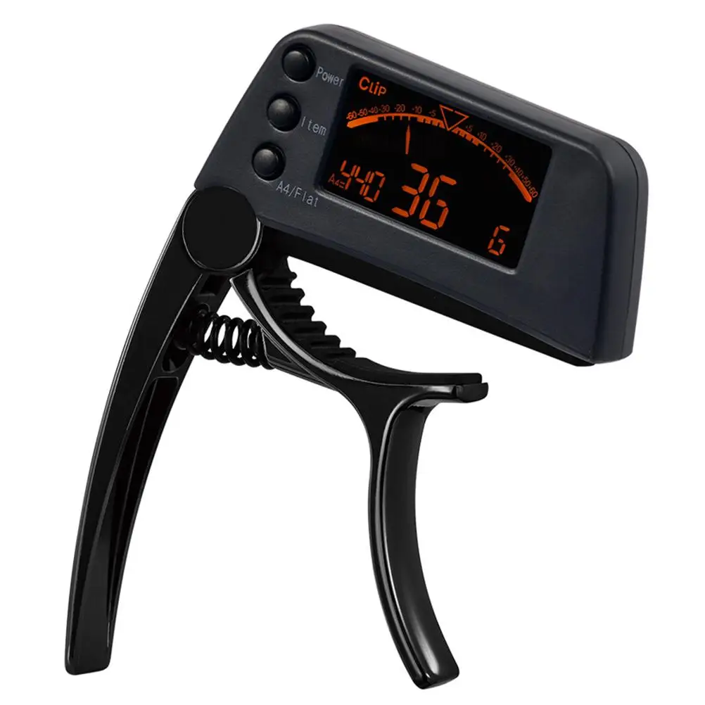 2 -In-1 Electric Guitar Electronic Tuner Acoustic Accessory Accurate Clip-on Accessories Black Tuners
2 -In-1 Electric Guitar Electronic Tuner Acoustic Accessory Accurate Clip-on Accessories Black Tuners