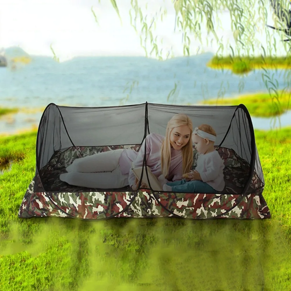 Without Installation Portable Outdoor Camouflage Tent Camping Mosquito Prevention Face Shield Courtyard Sunshade Mosquito Net
Without Installation Portable Outdoor Camouflage Tent Camping Mosquito Prevention Face Shield Courtyard Sunshade Mosquito Net