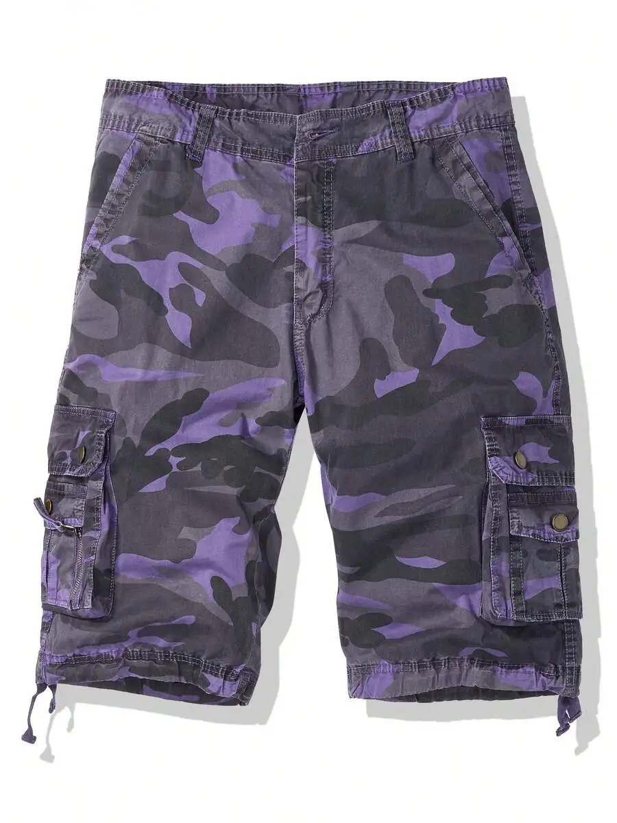 Mens Camouflage Multi-Pocket Cargo Shorts Casual Lightweight Outdoor Shorts
Mens Camouflage Multi-Pocket Cargo Shorts Casual Lightweight Outdoor Shorts