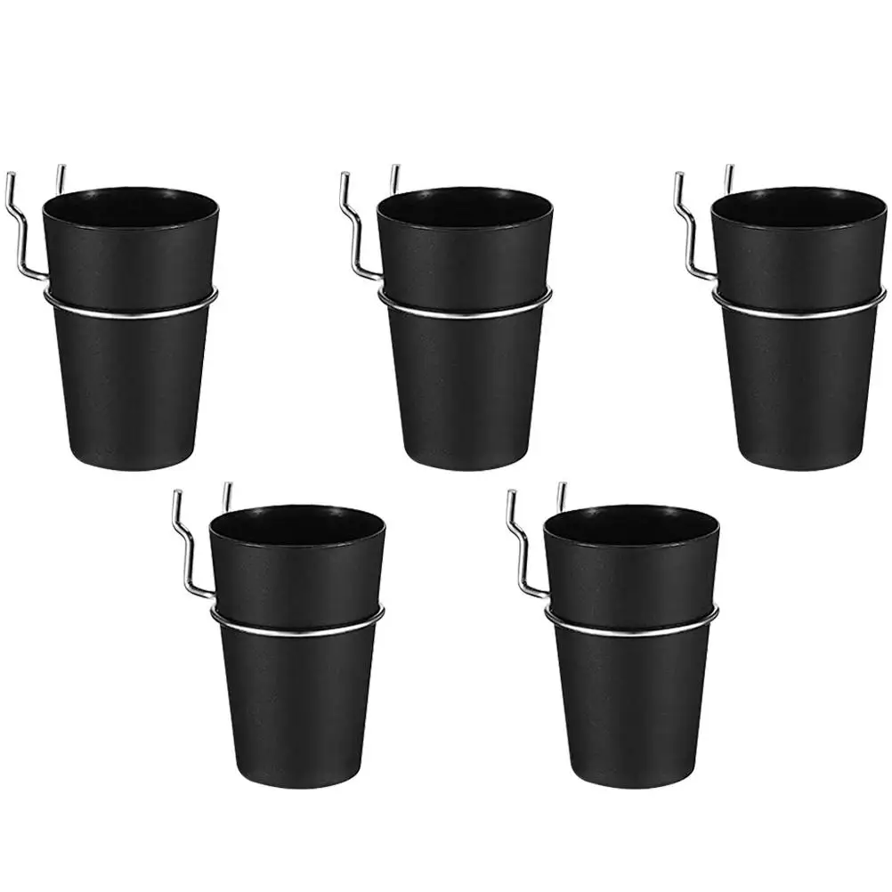 5 Black Cups with Hooks 5 Detachable Cup Holders for Pegboard Sturdy Metal Storage Organizer Craft Room Garage Small Parts
5 Black Cups with Hooks 5 Detachable Cup Holders for Pegboard Sturdy Metal Storage Organizer Craft Room Garage Small Parts
