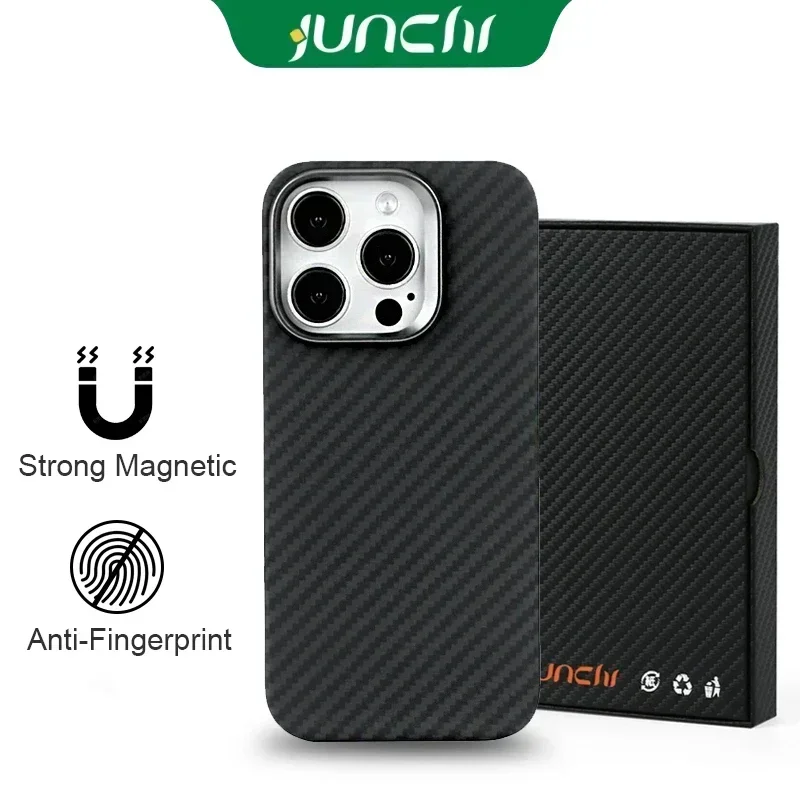 Ultra-Thin Carbon Fiber Case For Apple iPhone 15 Pro Max Plus Real Aramid Fiber Magnetic Cover for iPhone 16 15 Cases
Ultra-Thin Carbon Fiber Case For Apple iPhone 15 Pro Max Plus Real Aramid Fiber Magnetic Cover for iPhone 16 15 Cases