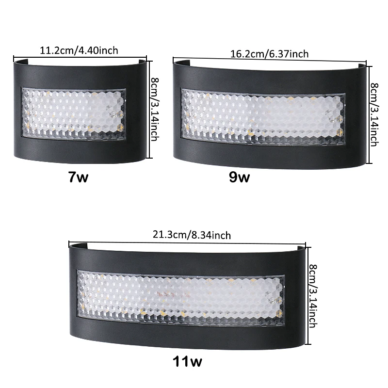 Modern LED Wall Light 7/9/11W Up and Down Lighting Wall Light Home Decoration Wall Light Living Room Bedroom Bedhead Lighting
Modern LED Wall Light 7/9/11W Up and Down Lighting Wall Light Home Decoration Wall Light Living Room Bedroom Bedhead Lighting