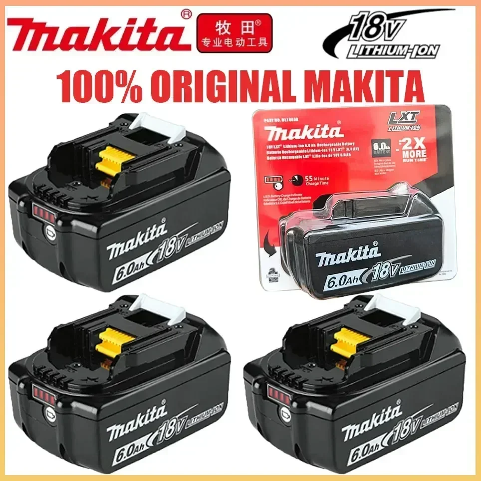 Makita 18V Battery Replacement Accessories BL1860 BL1850 BL1830 18V Li-ion Rechargeable batteries Pack For Power Tools
Makita 18V Battery Replacement Accessories BL1860 BL1850 BL1830 18V Li-ion Rechargeable batteries Pack For Power Tools