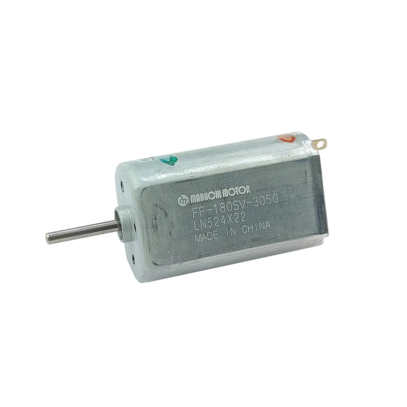 Mabuchi FF-180SV-3050 Mini 180 Motor DC 2.4V 3V 3.7V 4.2V 14500RPM High Speed Micro 20mm Motor DIY Electric Shaver Toothbrush
Mabuchi FF-180SV-3050 Mini 180 Motor DC 2.4V 3V 3.7V 4.2V 14500RPM High Speed Micro 20mm Motor DIY Electric Shaver Toothbrush