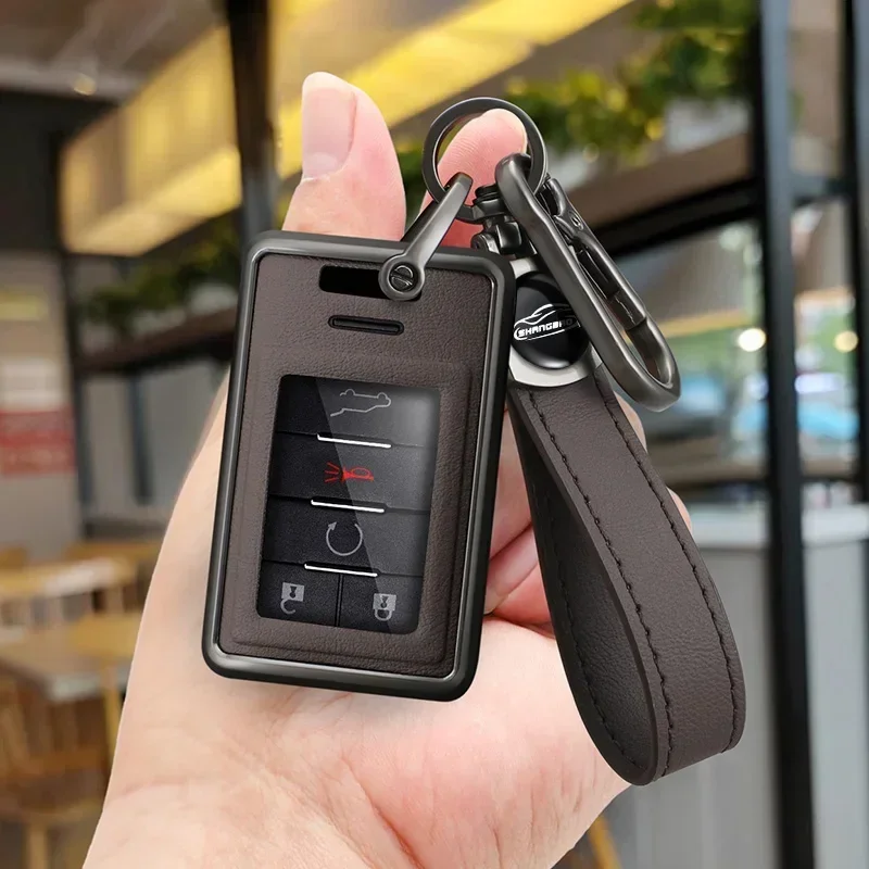 5 Button Smart Car Key Case Keychain Case Cover For Cadillac STS CTS SRX XTS ATS 2010 2011 2012 2015 Alloy +Leather Accessories
5 Button Smart Car Key Case Keychain Case Cover For Cadillac STS CTS SRX XTS ATS 2010 2011 2012 2015 Alloy +Leather Accessories
