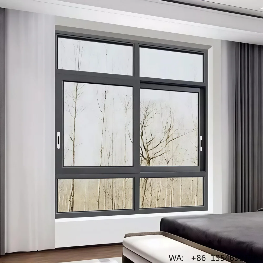 Sliding Window Aluminum Frame Double Glazed Insulated Glass for Patio
Sliding Window Aluminum Frame Double Glazed Insulated Glass for Patio