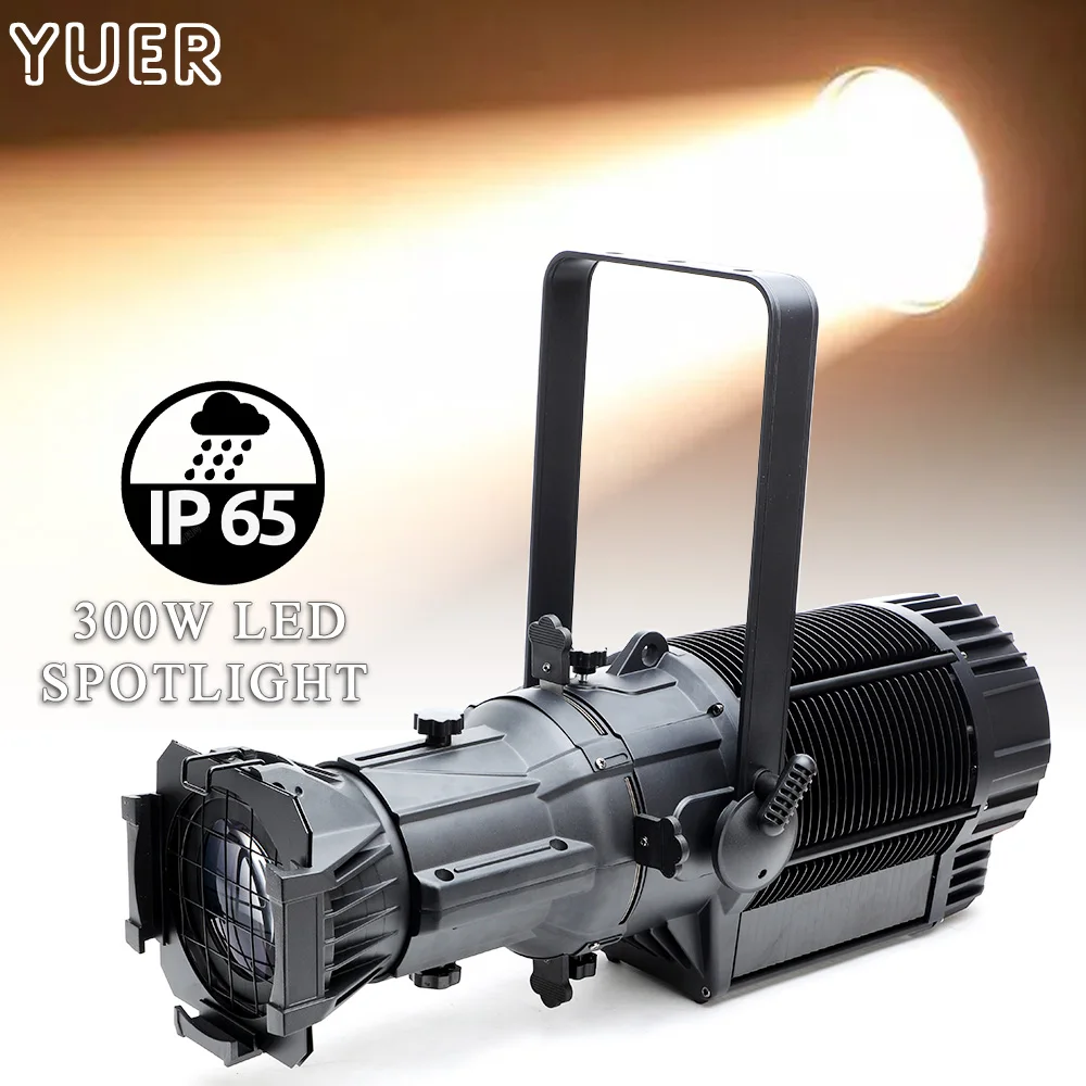 YUER 300W LED Profile Spot light Waterproof IP65 3200K 5600K RGBW 4in1 Zoom Spotlight DMX RDM Control For Dj Disco Wedding Stage
YUER 300W LED Profile Spot light Waterproof IP65 3200K 5600K RGBW 4in1 Zoom Spotlight DMX RDM Control For Dj Disco Wedding Stage