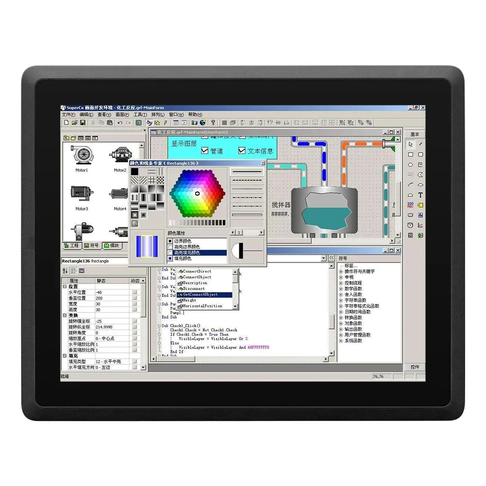 Dual Gigabit 15 inch touchscreen embedded computer rs485/rs232 all in one desktop industrial pc linux
Dual Gigabit 15 inch touchscreen embedded computer rs485/rs232 all in one desktop industrial pc linux
