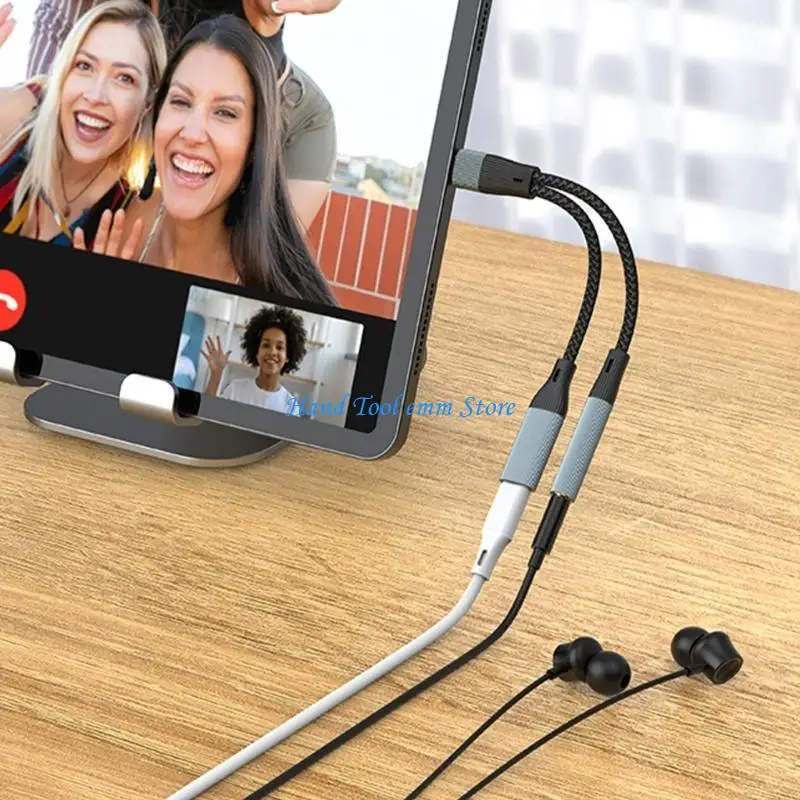 H37F USB C до 3,5 мм адаптер для наушников и зарядки Высококачественный звук для устройств типа C Многофункциональный провод 14
H37F USB C до 3,5 мм адаптер для наушников и зарядки Высококачественный звук для устройств типа C Многофункциональный провод 14