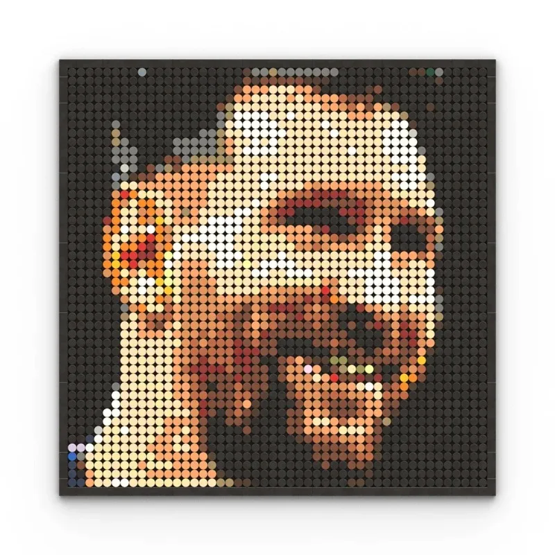 Football Sports Star Messi Building Blocks Brick MOC Pixel Art Decoration Painting DIY Home Decorative Assembly Toy Gifts
Football Sports Star Messi Building Blocks Brick MOC Pixel Art Decoration Painting DIY Home Decorative Assembly Toy Gifts
