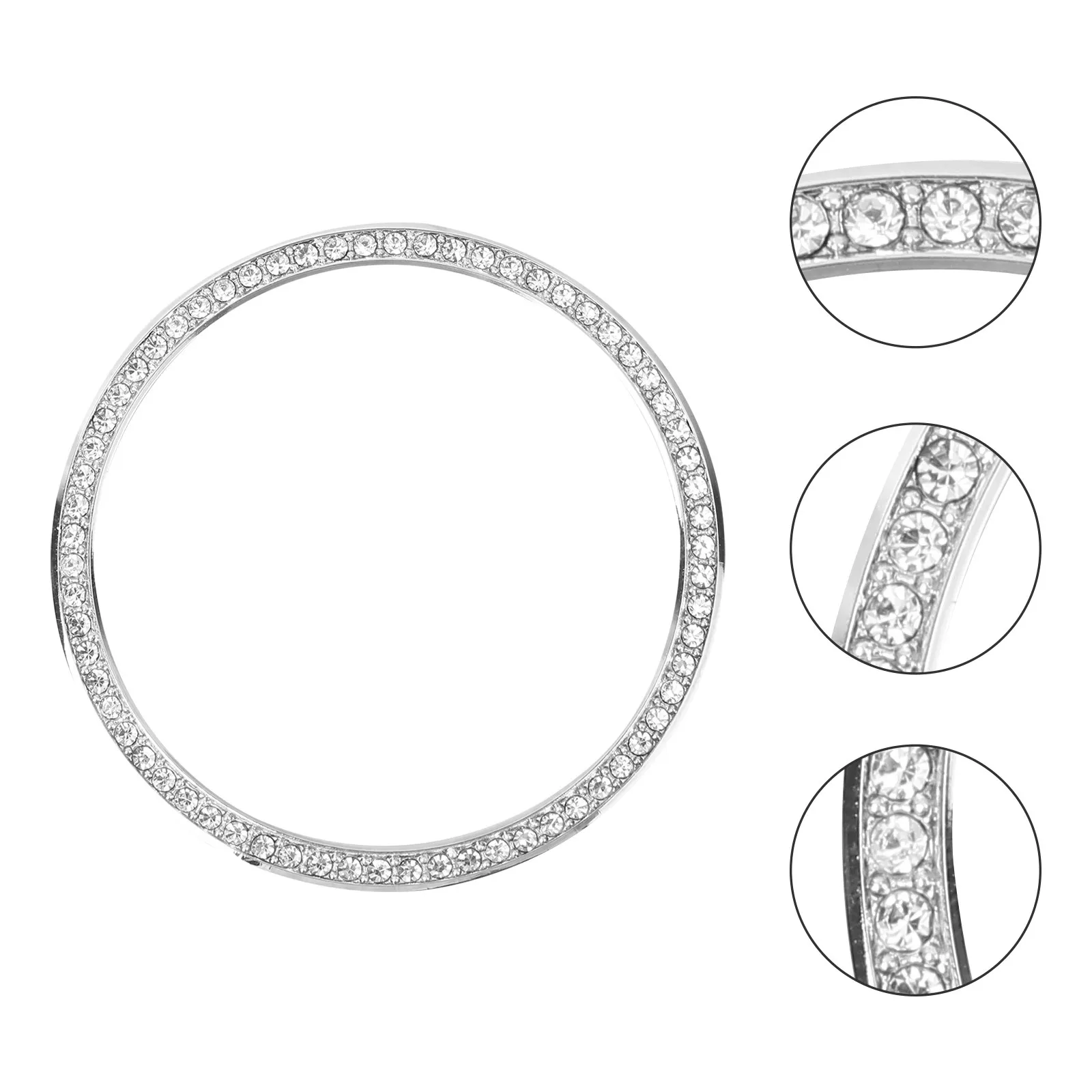 Shiny Alloy Bezel Ring with Diamond Accents for 42Mm Silver Smart Watch Protector Enhances Luxury Look Scratch
Shiny Alloy Bezel Ring with Diamond Accents for 42Mm Silver Smart Watch Protector Enhances Luxury Look Scratch