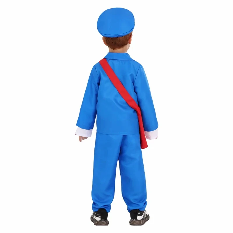 ❤2026✚Kids Delivery Man Postman Cosplay Blue Uniform Boys Girls Mailman Halloween Cosplay Costumes Purim Carnival Performance S◀
❤2026✚Kids Delivery Man Postman Cosplay Blue Uniform Boys Girls Mailman Halloween Cosplay Costumes Purim Carnival Performance S◀