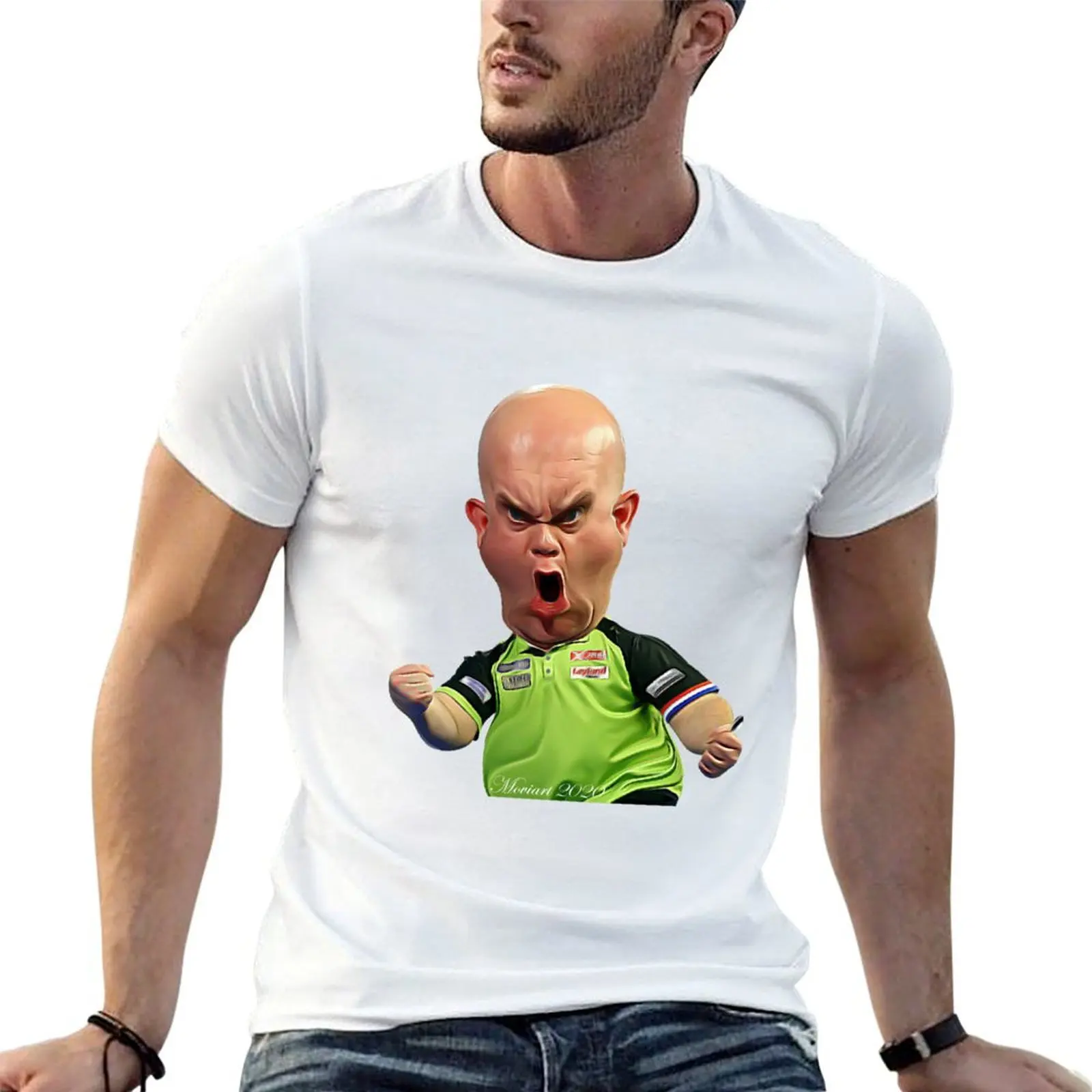 Майкл Ван Геройна - MVG - футболка с дартсом, футболки с принтами, футболка с аниме, футболка 
Майкл Ван Геройна - MVG - футболка с дартсом, футболки с принтами, футболка с аниме, футболка