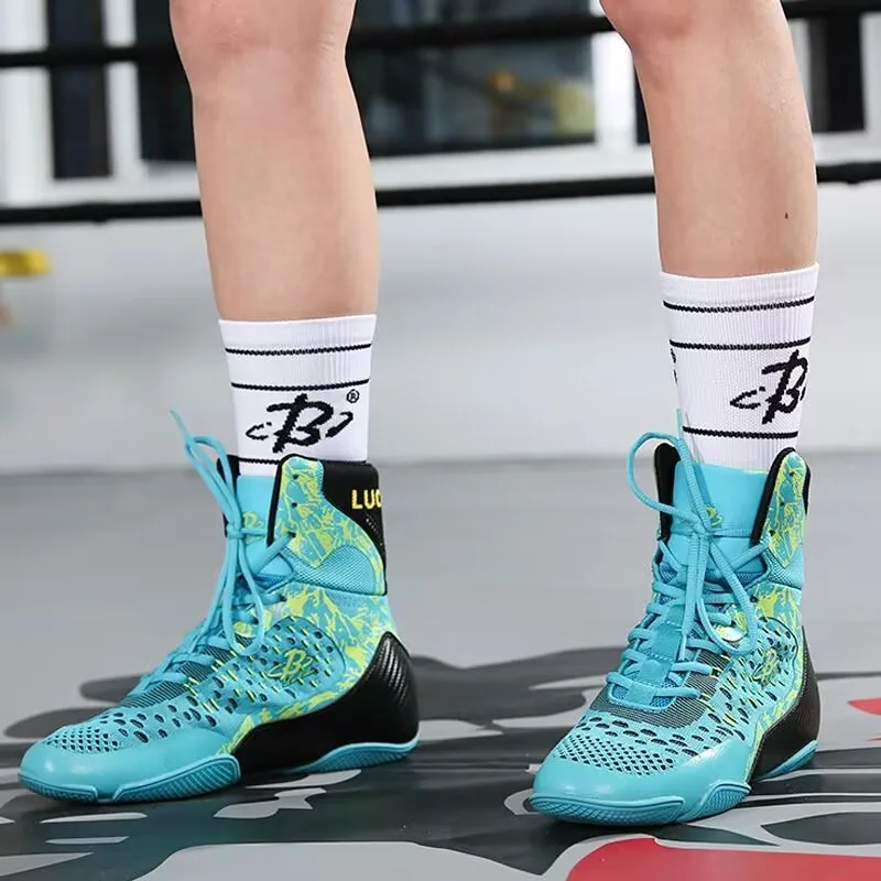 Original Brand Wrestling Shoes Comfortable Boxing Boots Anti-Slippery Fighting Shoe High Top Gym Training Shoe For Men Women
Original Brand Wrestling Shoes Comfortable Boxing Boots Anti-Slippery Fighting Shoe High Top Gym Training Shoe For Men Women