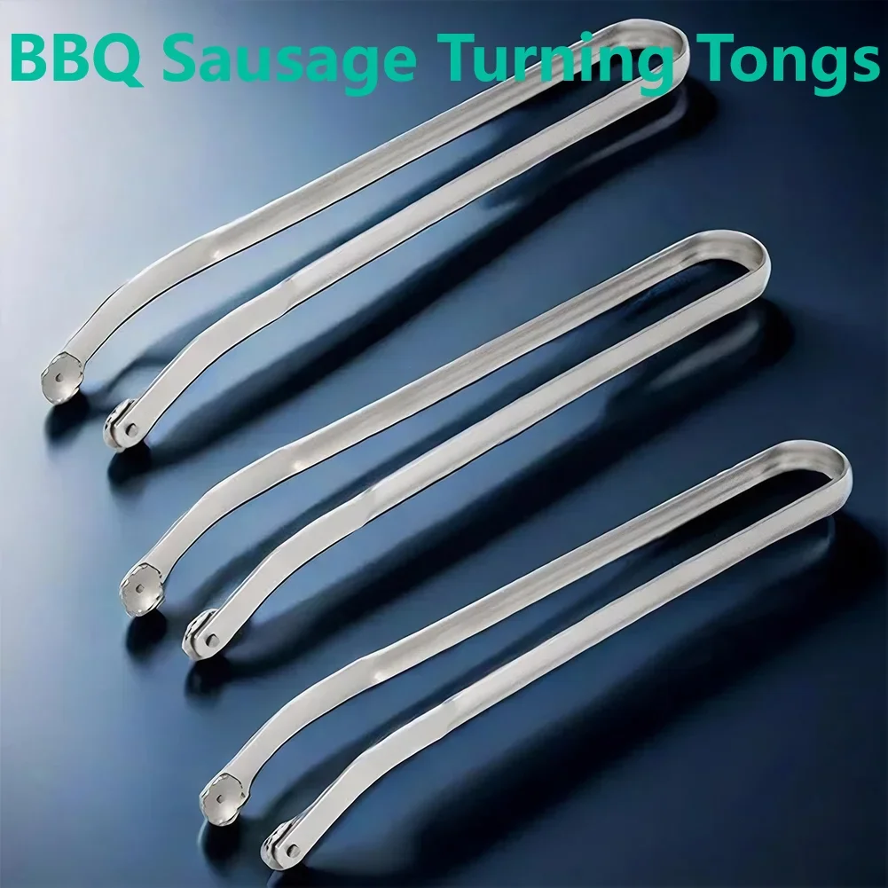 Portable BBQ Sausage Turning Tongs Kitchen Stainless Steel Locking Cooking Non-Slip Food Grill Tongs Long Handle Tongs Flip Tool
Portable BBQ Sausage Turning Tongs Kitchen Stainless Steel Locking Cooking Non-Slip Food Grill Tongs Long Handle Tongs Flip Tool