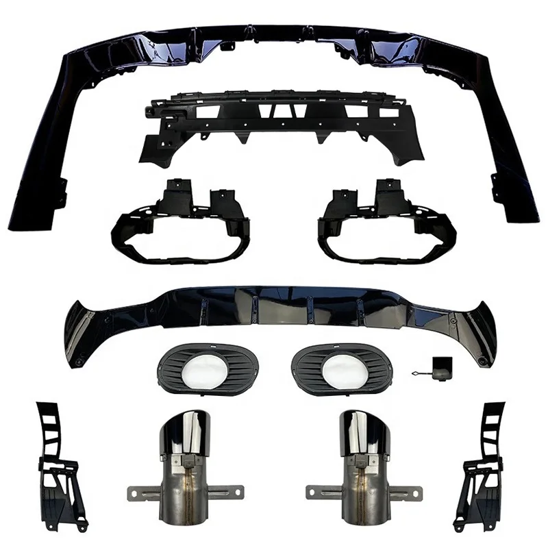 For Mercedes-benz AMG four tail mouth GLB35 modified W177CLA118GLA rear lip A45S_A35L throat
For Mercedes-benz AMG four tail mouth GLB35 modified W177CLA118GLA rear lip A45S_A35L throat