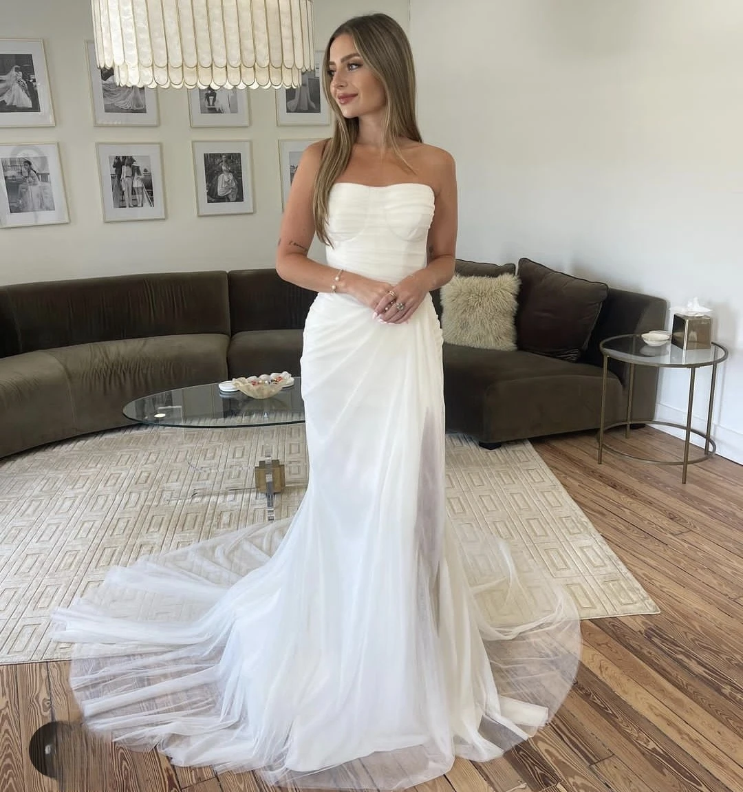Vestido de Novia Mermaid Customize To Measures Sweetheart Floor Length Elegant Robe De Mariee Stunning 2024 Pleat Sweep Train
Vestido de Novia Mermaid Customize To Measures Sweetheart Floor Length Elegant Robe De Mariee Stunning 2024 Pleat Sweep Train