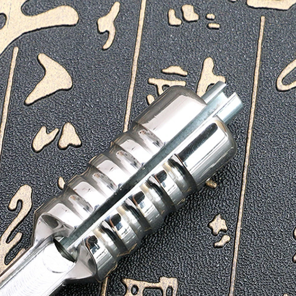 Tattoo Machine Stainless Steel Handle Professional Grip Holder Thickened Anti Slip Wear Resistant Reusable Tattoo Accessories
Tattoo Machine Stainless Steel Handle Professional Grip Holder Thickened Anti Slip Wear Resistant Reusable Tattoo Accessories