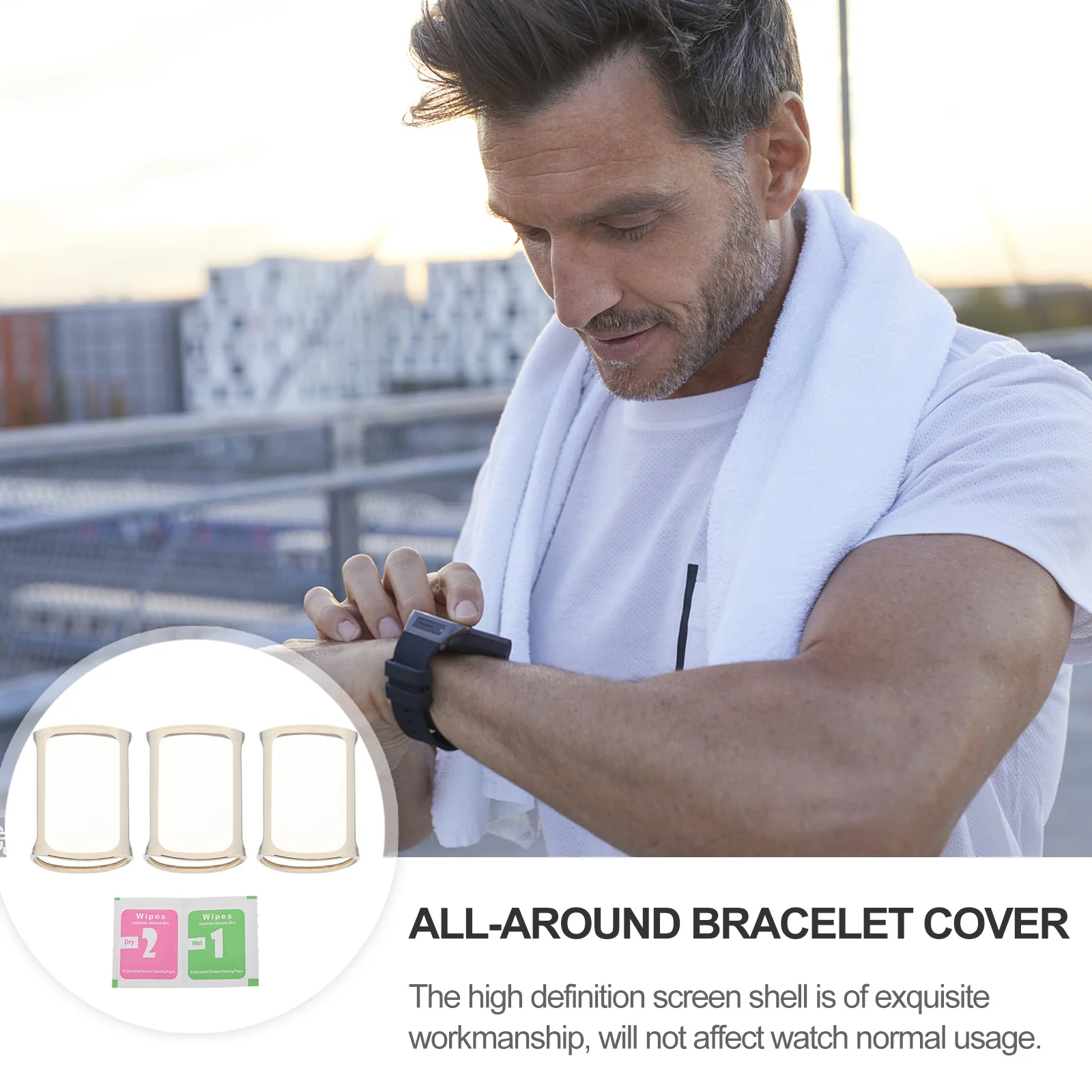 Anti-Scratch Screen Protector For 5 Smartwatch Full Coverage Shockproof Protective Shell Watch Screen Protector
Anti-Scratch Screen Protector For 5 Smartwatch Full Coverage Shockproof Protective Shell Watch Screen Protector