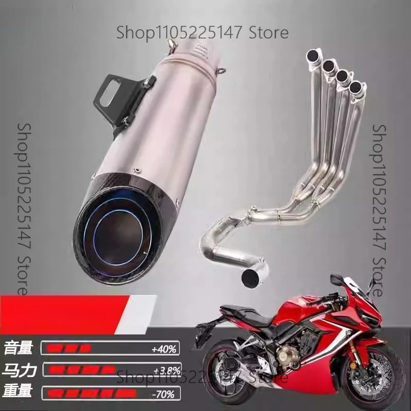 Подходит для CBR650RF, модифицированная выхлопная труба Scorpio, аксессуары для мотоциклов, полный комплект выхлопной системы для CB650R.
Подходит для CBR650RF, модифицированная выхлопная труба Scorpio, аксессуары для мотоциклов, полный комплект выхлопной системы для CB650R.